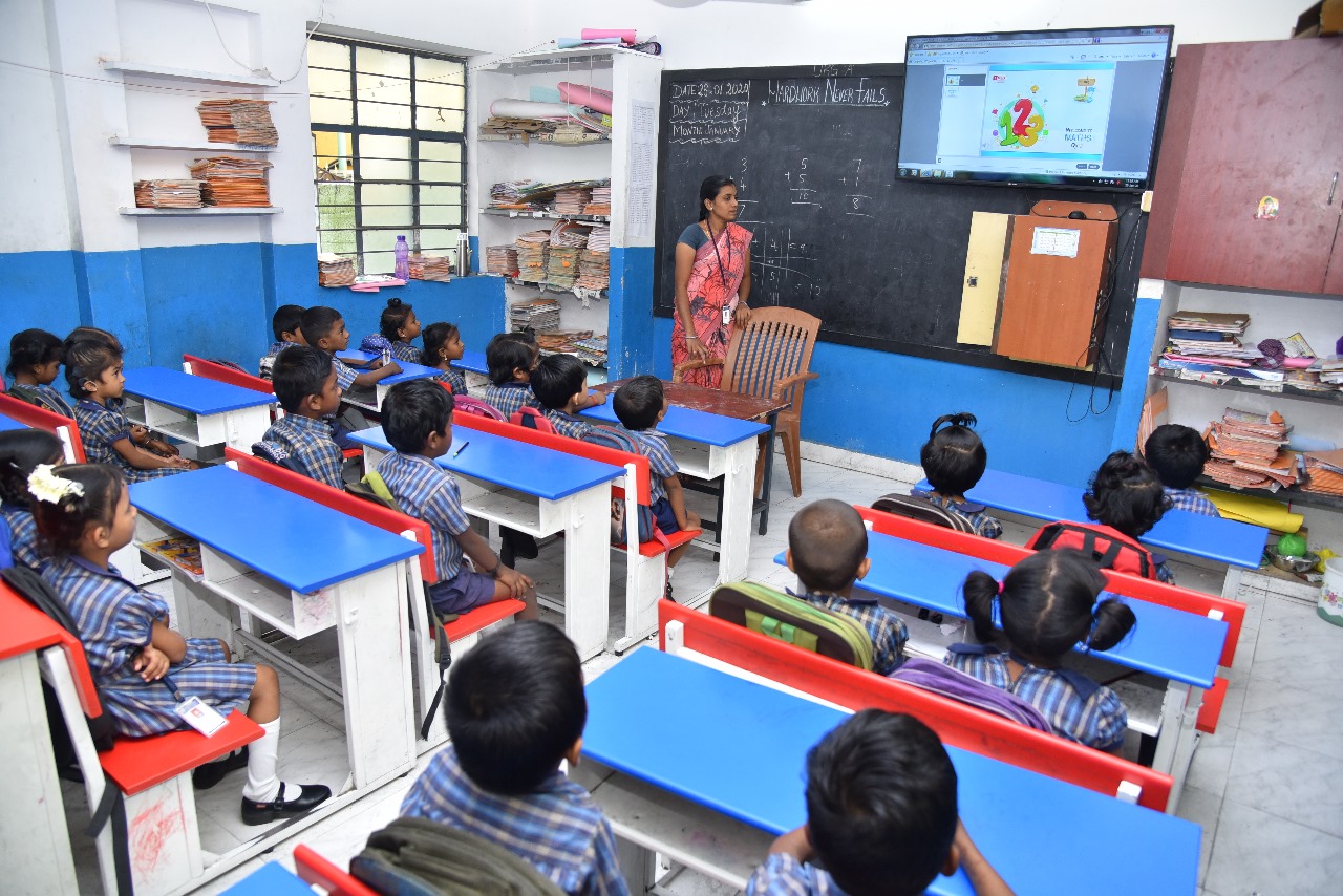 Tagore School Students Image